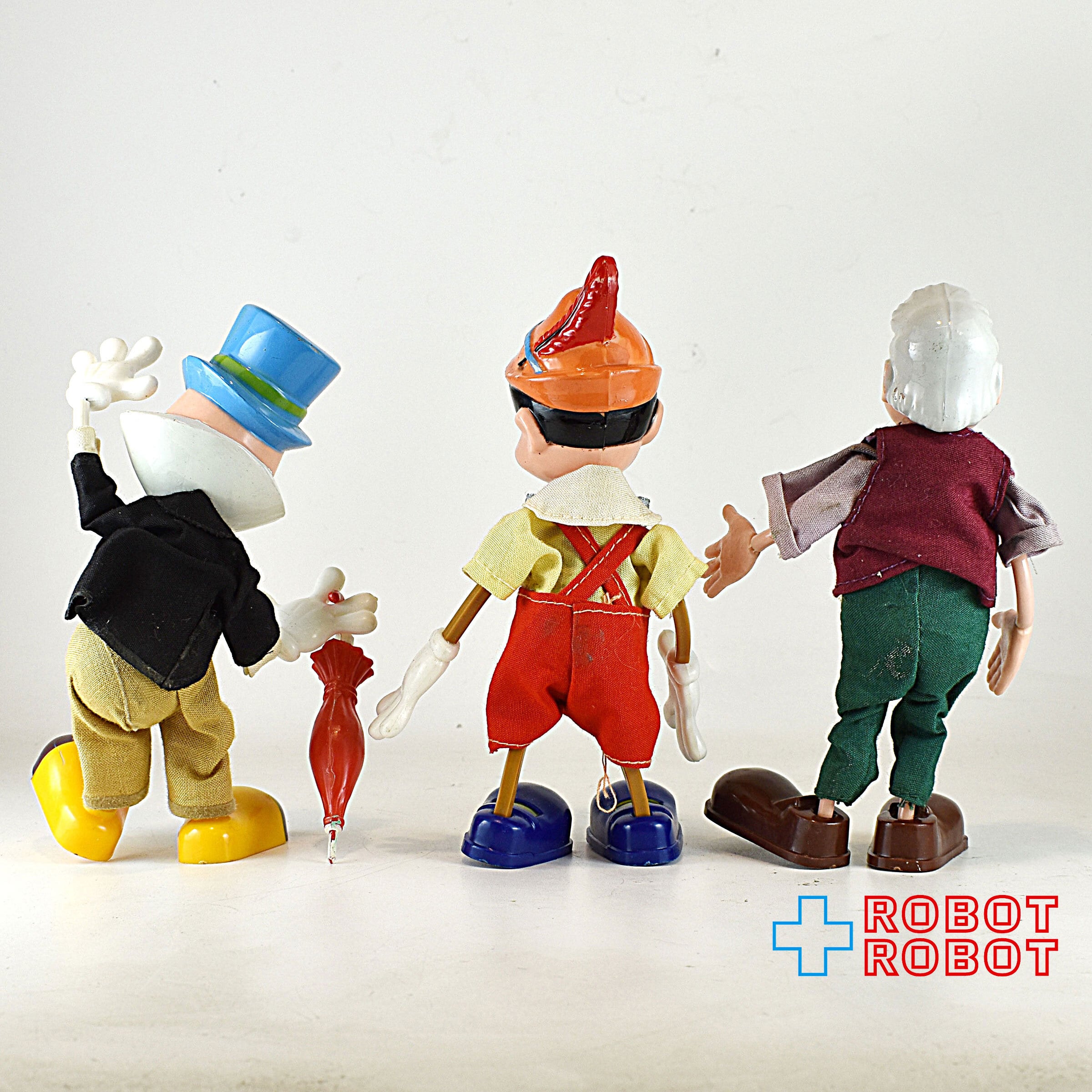 Marx ディズニー ピノキオ ツイスタブル くねくね人形 3体セット 箱入