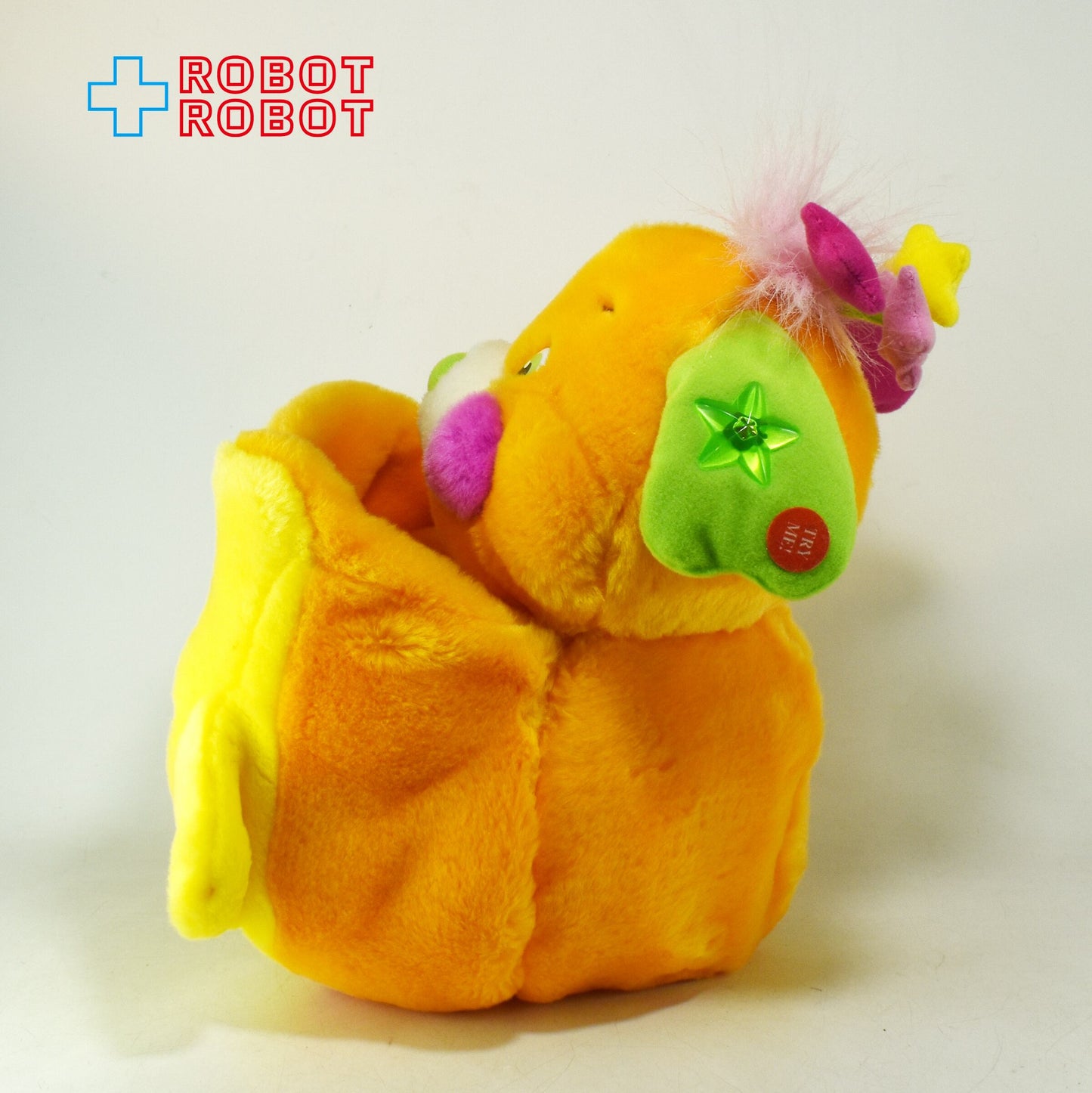 マテル ポップルズ ピザジー・ジャジー ぬいぐるみ 人形 2001 ※不可動