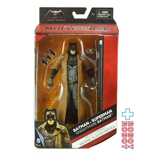 マテル DCコミックス マルチバース バットマン vs スーパーマン ジャスティスの誕生 ナイトメア・バットマン アクションフィギュア 箱入