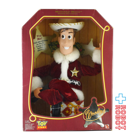 マテル トイ・ストーリー ウッディ ホリデーヒーロー クリスマス トーキングドール 1999 未開封