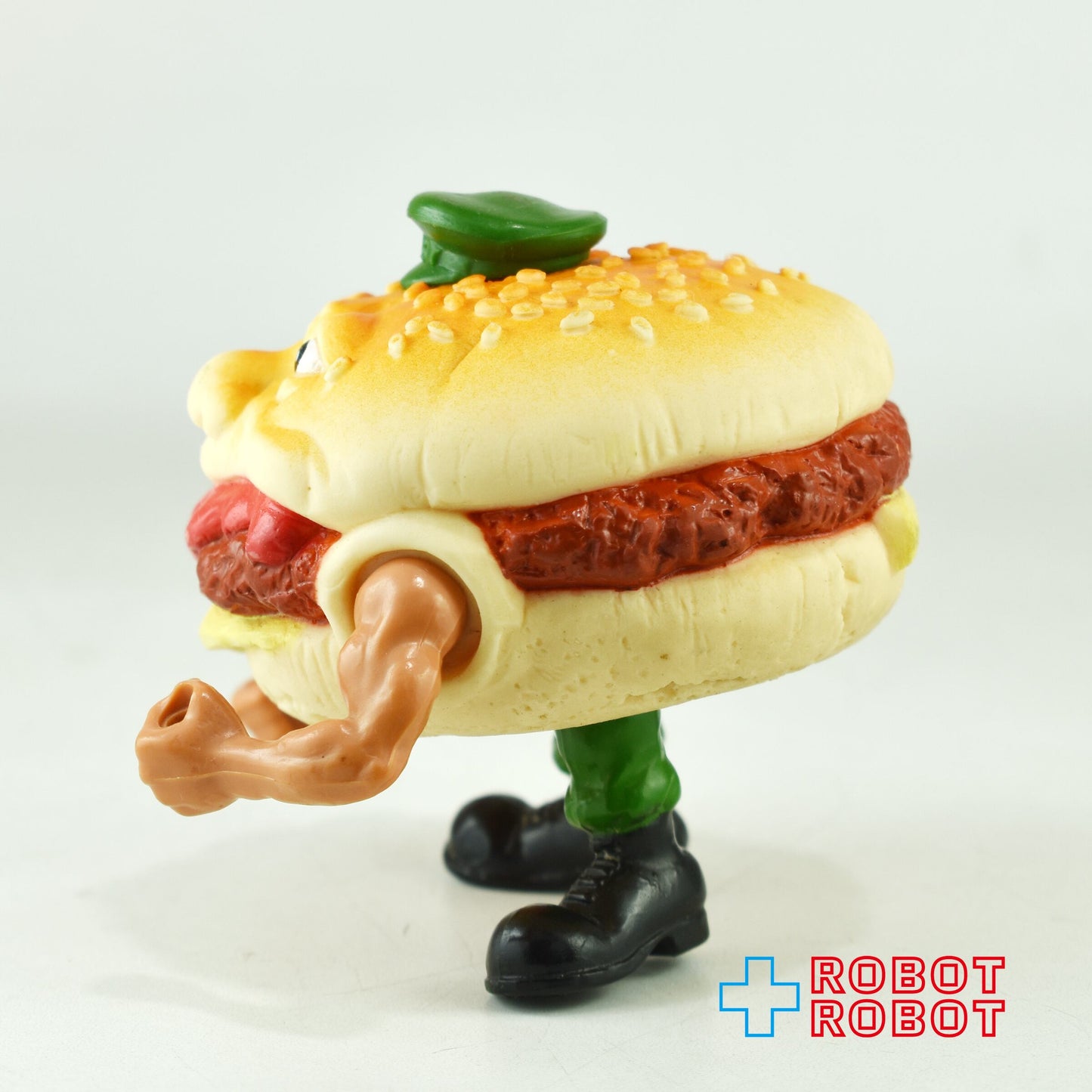 マテル フードファイターズ バーガーダイヤ アクションフィギュア (ハンバーガー)
