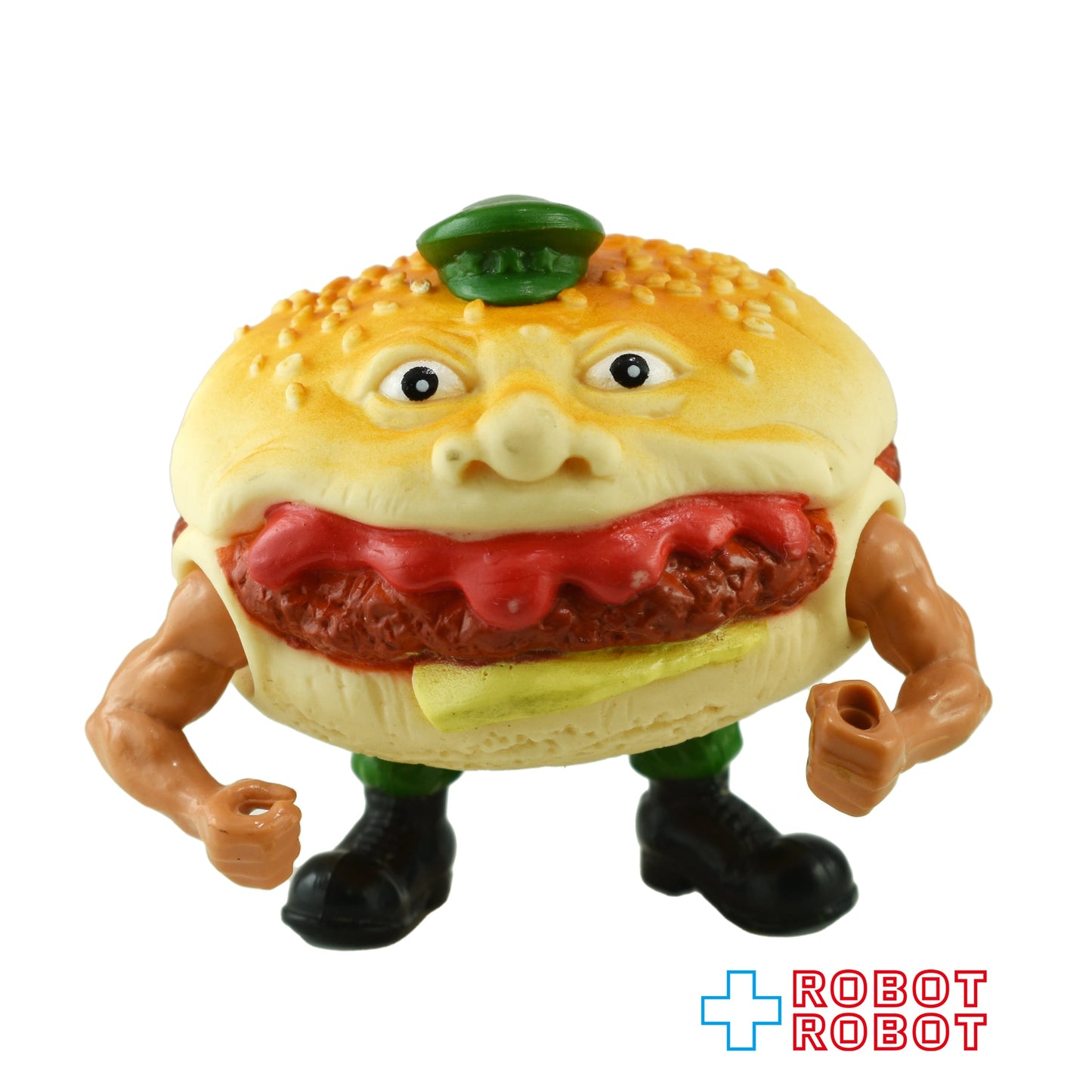 マテル フードファイターズ バーガーダイヤ アクションフィギュア (ハンバーガー)