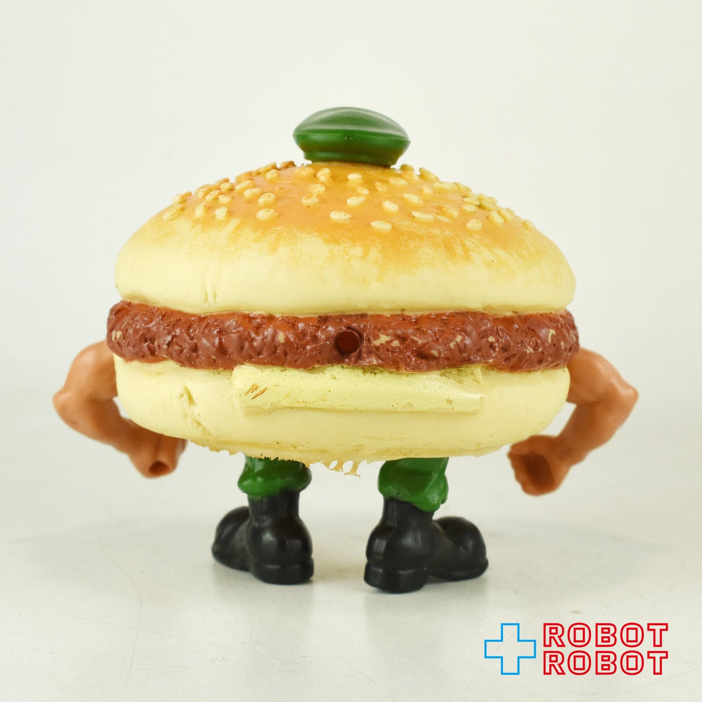 マテル フードファイターズ バーガーダイヤ アクションフィギュア (ハンバーガー)