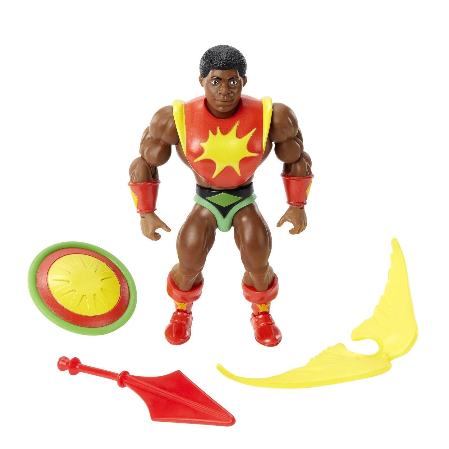 マテル MOTU マスターズ・オブ・ザ・ユニバース オリジンズ 5.5インチ サンマン アクションフィギュア