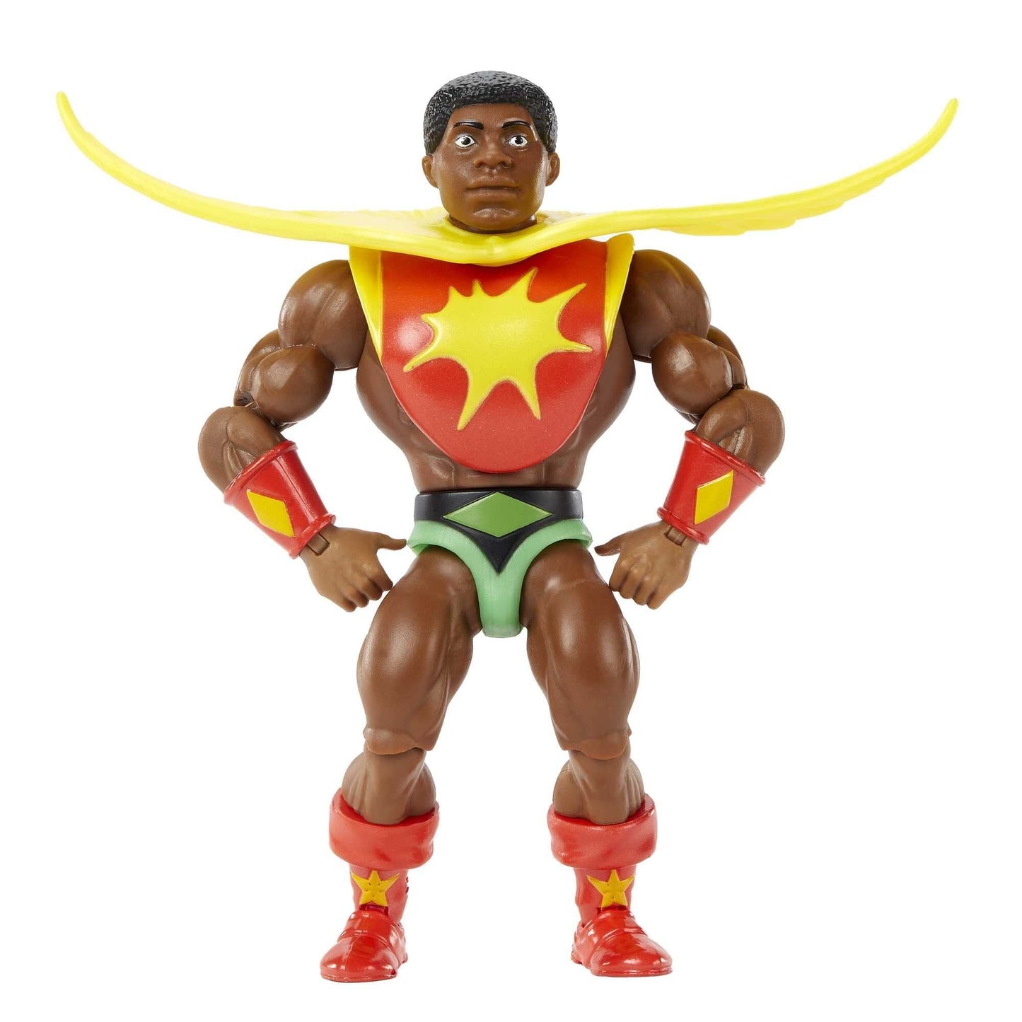 マテル MOTU マスターズ・オブ・ザ・ユニバース オリジンズ 5.5インチ サンマン アクションフィギュア