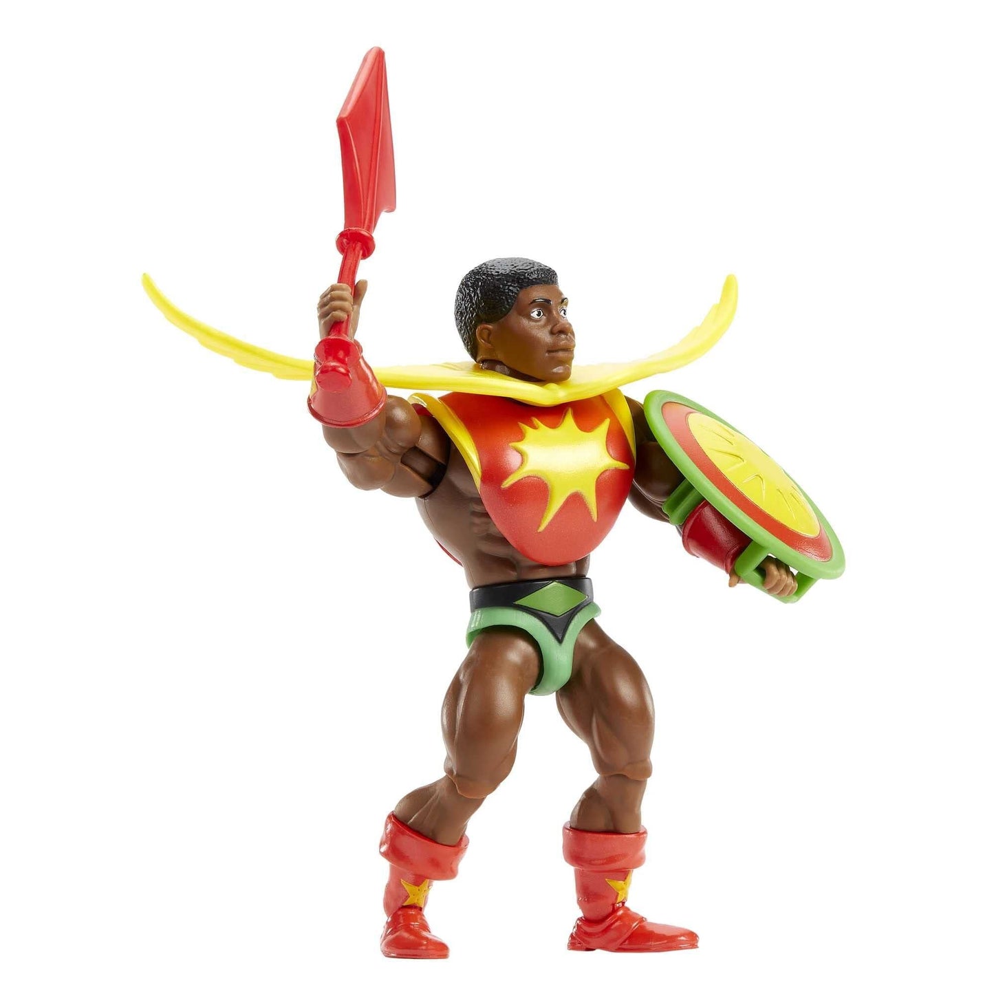 マテル MOTU マスターズ・オブ・ザ・ユニバース オリジンズ 5.5インチ サンマン アクションフィギュア