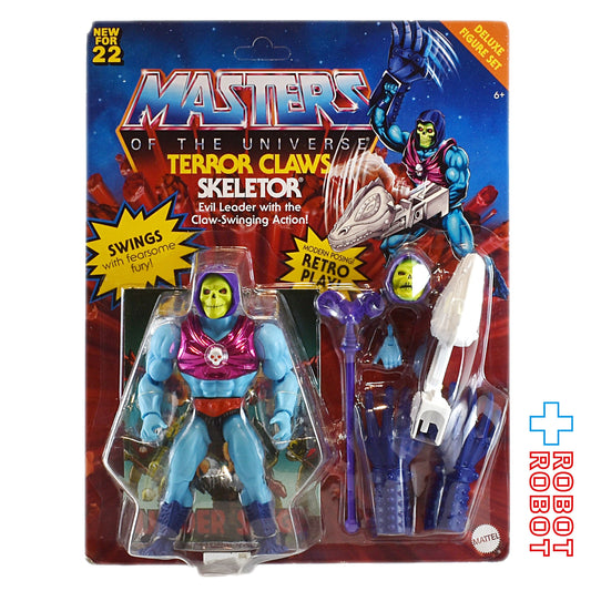 マテル MOTU マスターズ・オブ・ザ・ユニバース オリジンズ 5.5インチ テラー クロウ スケルター デラックスフィギュア 未開封