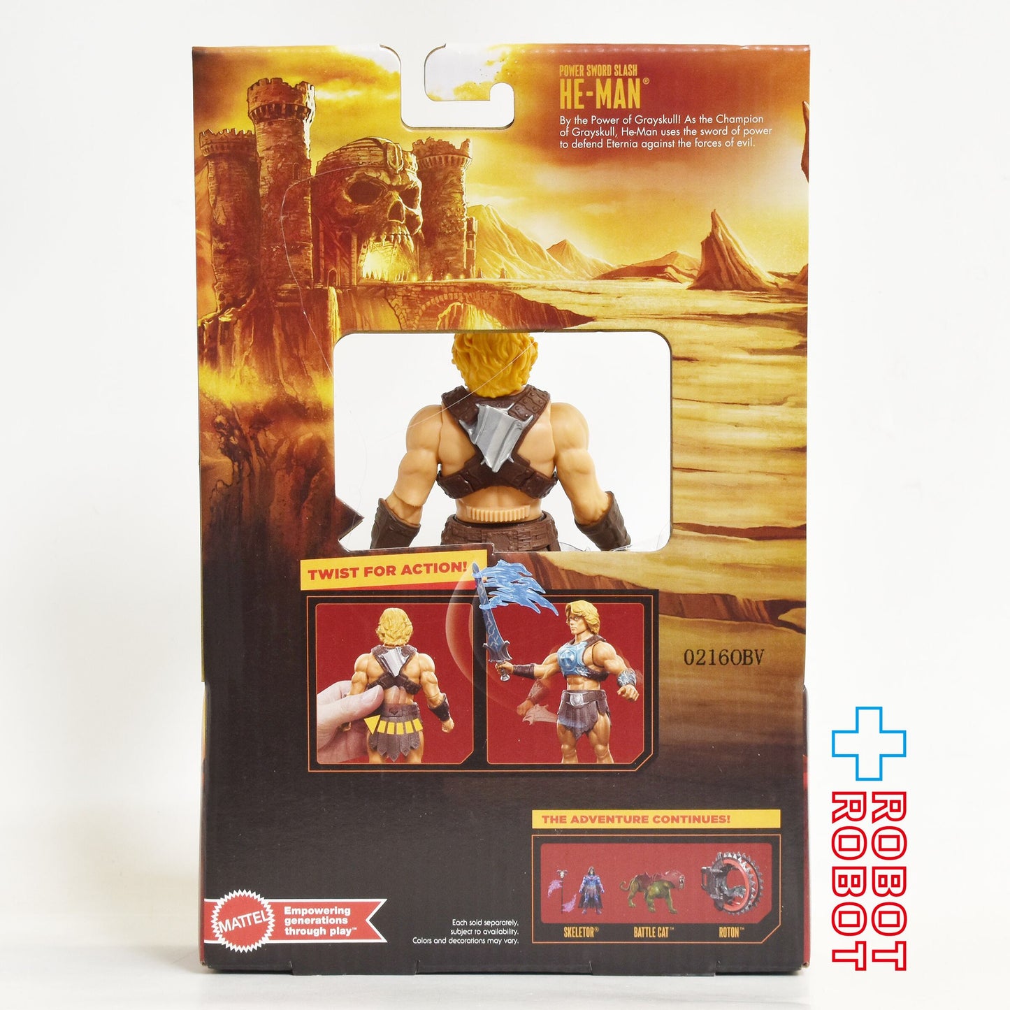 マテル MOTU 映画 マスターズ・オブ・ザ・ユニバース ヒーマン (パワーソード・スラッシュ) 5.5 インチ アクションフィギュア 未開封