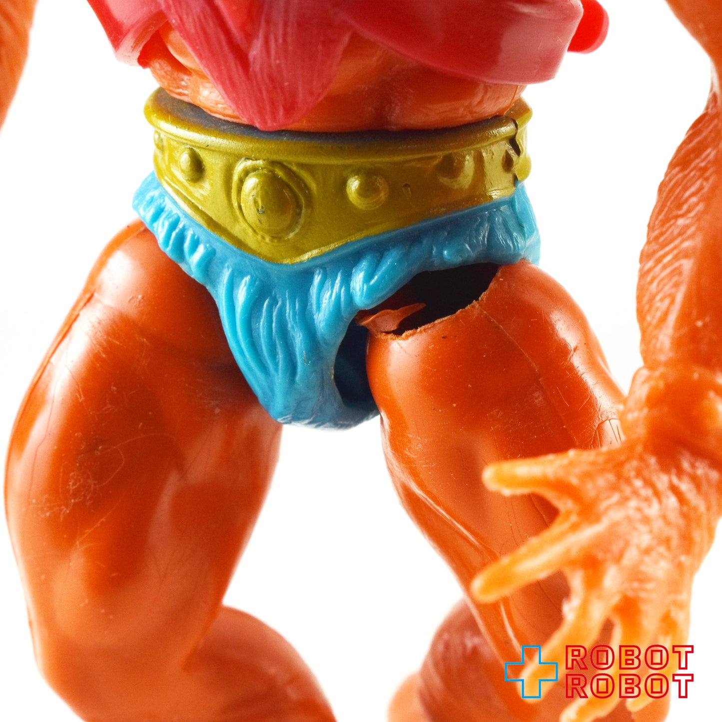 マテル ヒーマン オリジナル MOTU シリーズ1 ビーストマン アクションフィギュア 1982 胸防具のみ付属 武器欠
