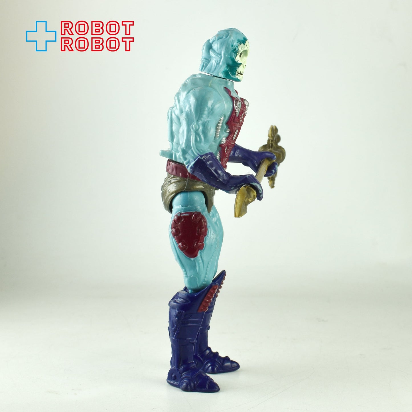 マテル ザ・ニュー・アドベンチャーズ・オブ・ヒーマン スケルター SKELETOR アクションフィギュア ルース