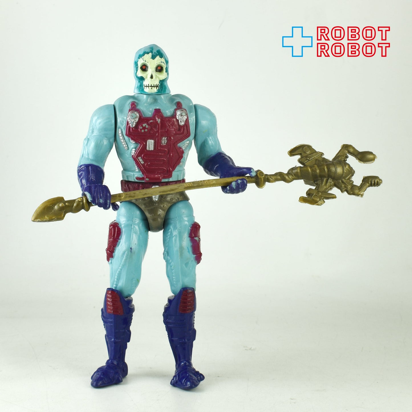マテル ザ・ニュー・アドベンチャーズ・オブ・ヒーマン スケルター SKELETOR アクションフィギュア ルース
