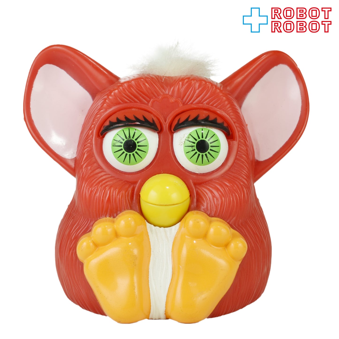 マクドナルド 1998 ファービー 顔面ムーブ レッド × ホワイト ハッピーミールトイ