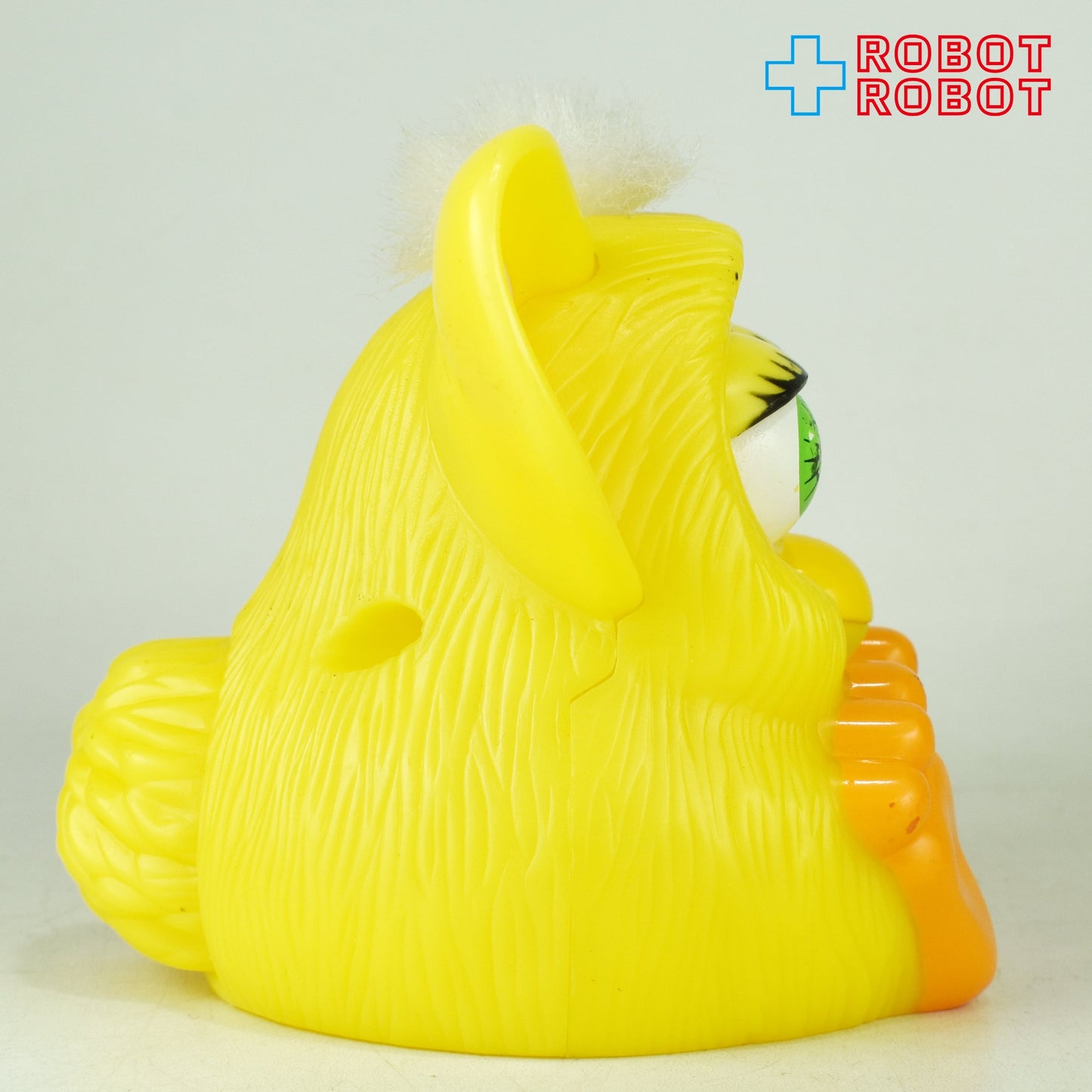 マクドナルド 1998 ファービー 顔面ムーブ イエロー × ホワイト ハッピーミールトイ