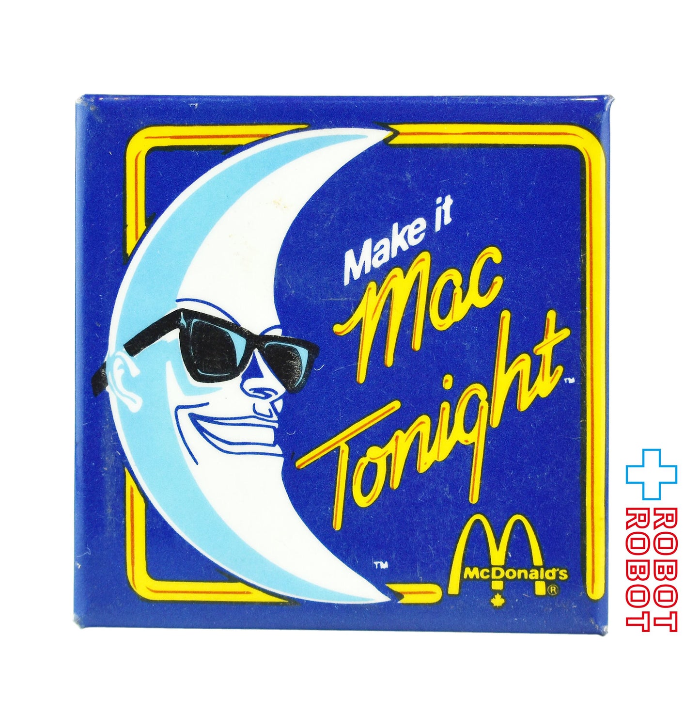 マクドナルド 缶バッジ  メイクイット マックトゥナイト