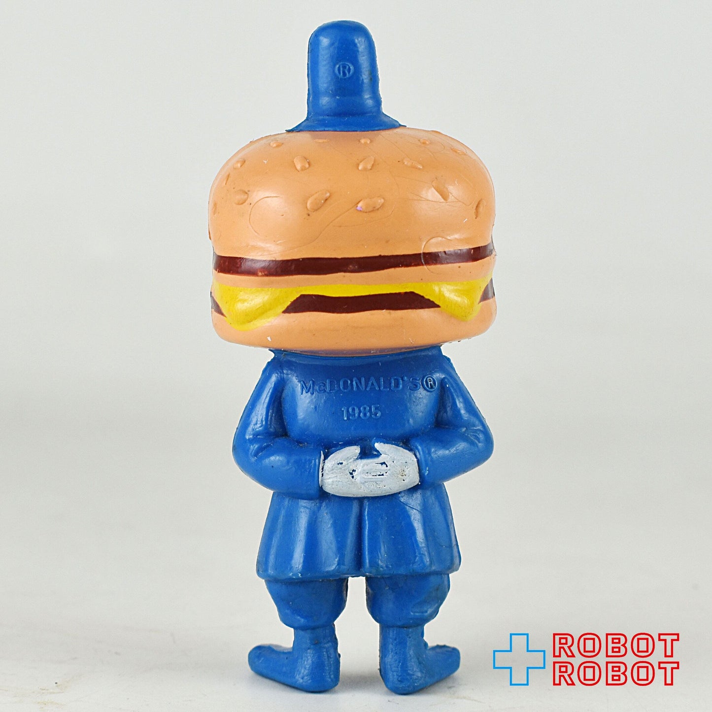 カナダのマクドナルド ビッグマックポリス メイドインカナダ ゴマ付 PVCフィギュア 1985