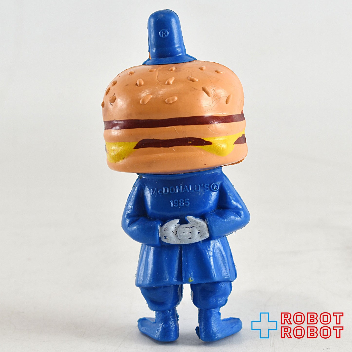 カナダのマクドナルド ビッグマックポリス メイドインカナダ ゴマ付 PVCフィギュア 1985