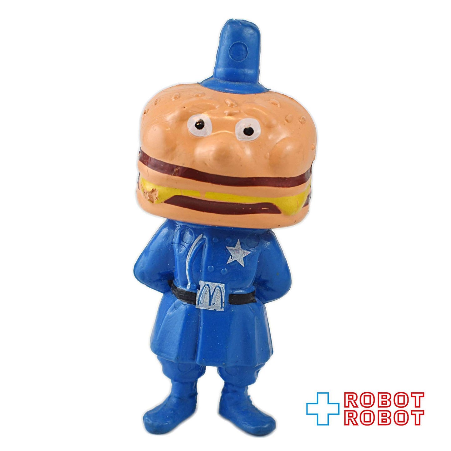 カナダのマクドナルド ビッグマックポリス メイドインカナダ ゴマ付 PVCフィギュア 1985