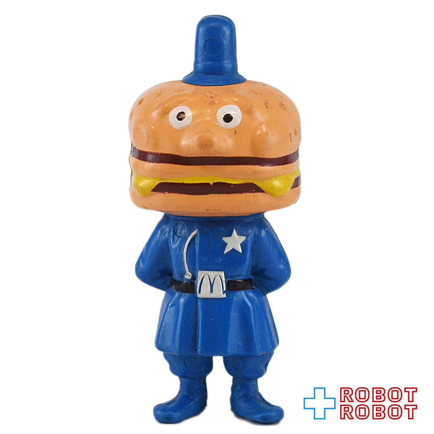 カナダのマクドナルド ビッグマックポリス メイドインカナダ ゴマ付 PVCフィギュア 1985