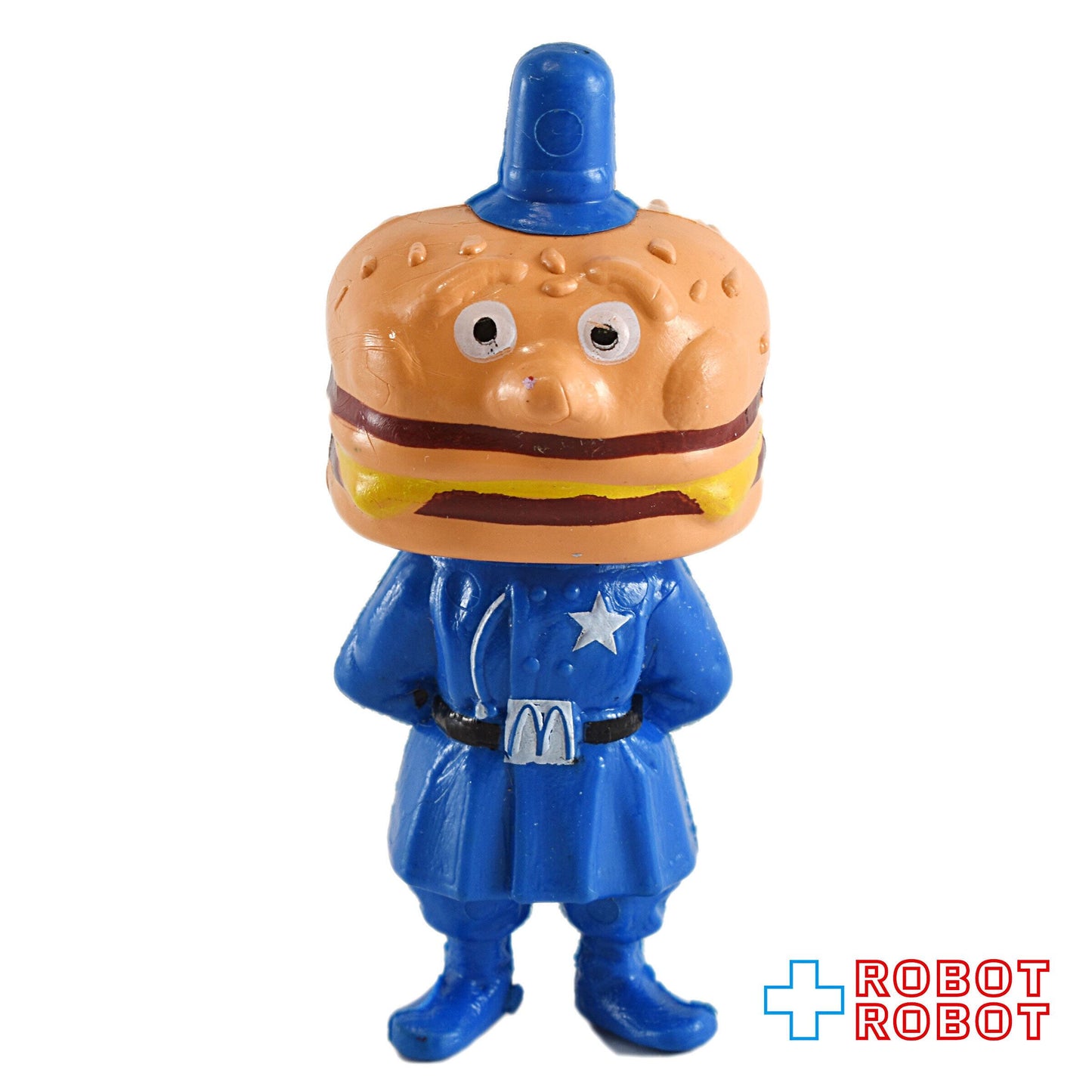 カナダのマクドナルド ビッグマックポリス メイドインカナダ ゴマ付 PVCフィギュア 1985