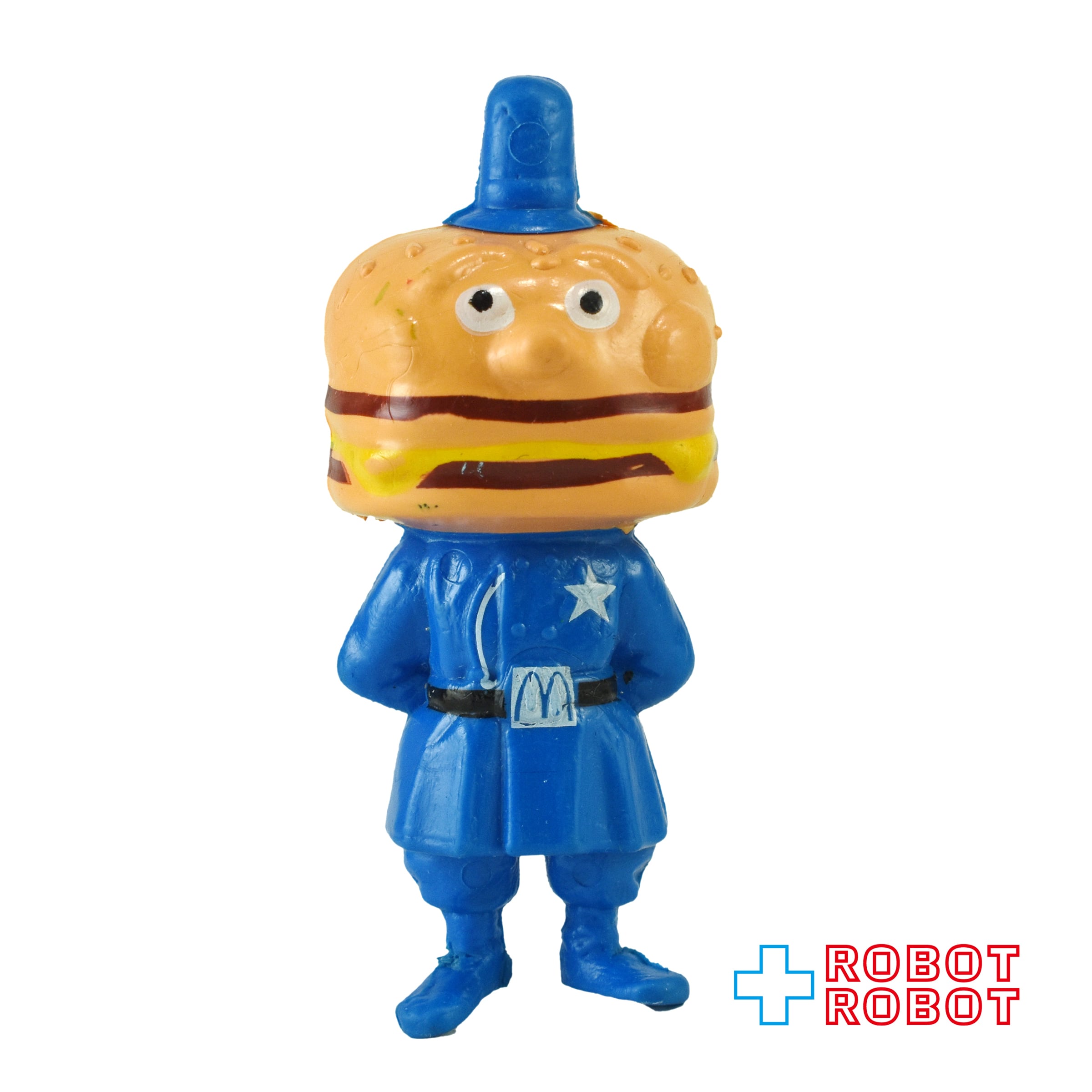 ビックマックポリス　パペット マクドナルド ビッグマックポリス ソフビ手踊り人形パペット 黒目