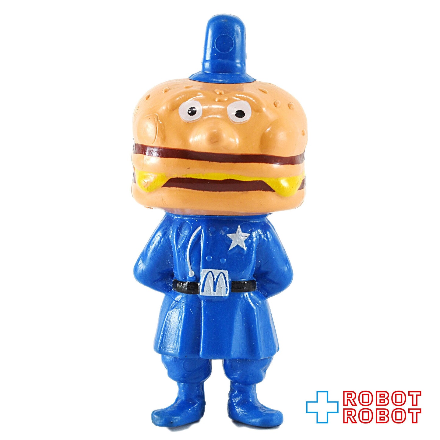 カナダのマクドナルド ビッグマックポリス メイドインカナダ ゴマ付 PVCフィギュア 1985