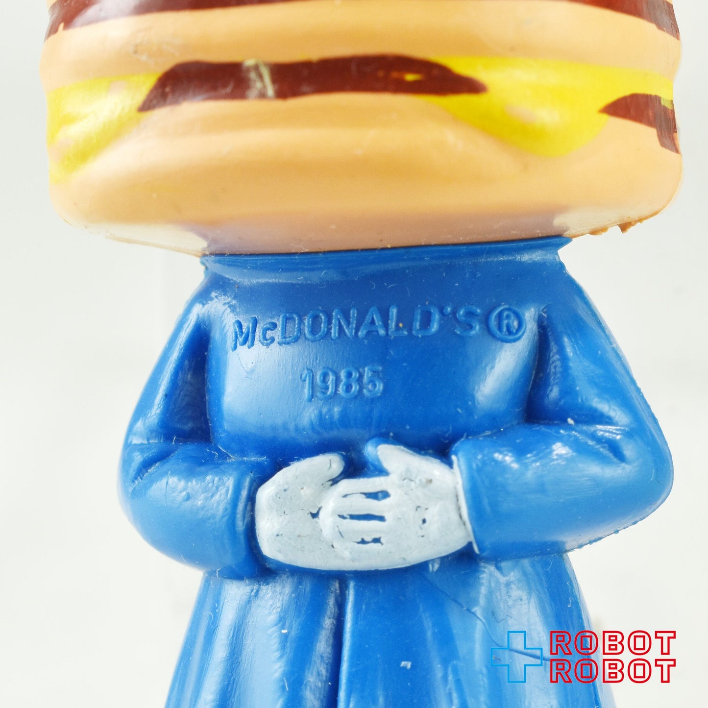 カナダのマクドナルド ビッグマックポリス メイドインカナダ ゴマ付 PVCフィギュア 1985