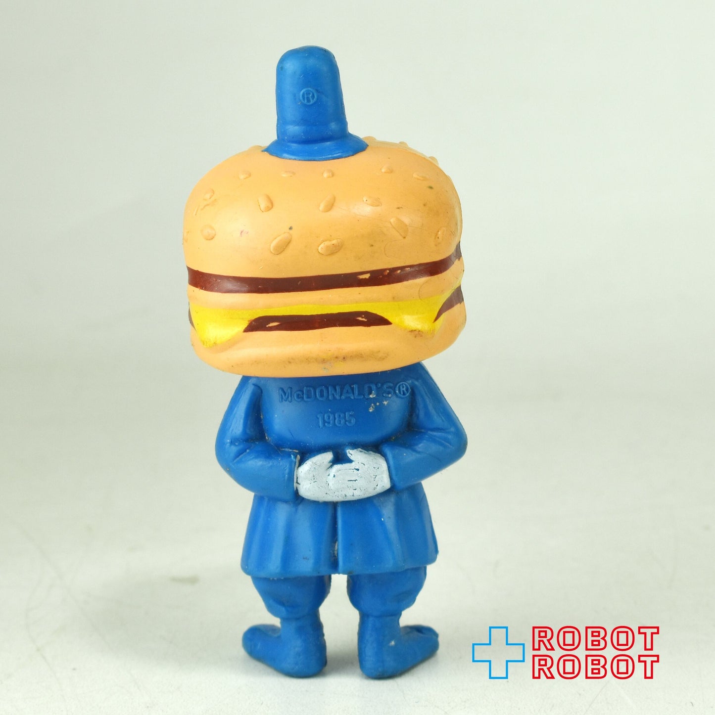 カナダのマクドナルド ビッグマックポリス メイドインカナダ ゴマ付 PVCフィギュア 1985