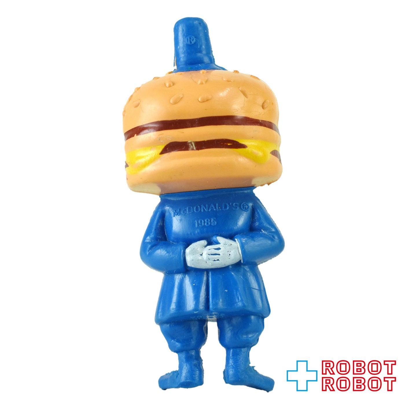 カナダのマクドナルド ビッグマックポリス メイドインカナダ ゴマ付 PVCフィギュア 1985