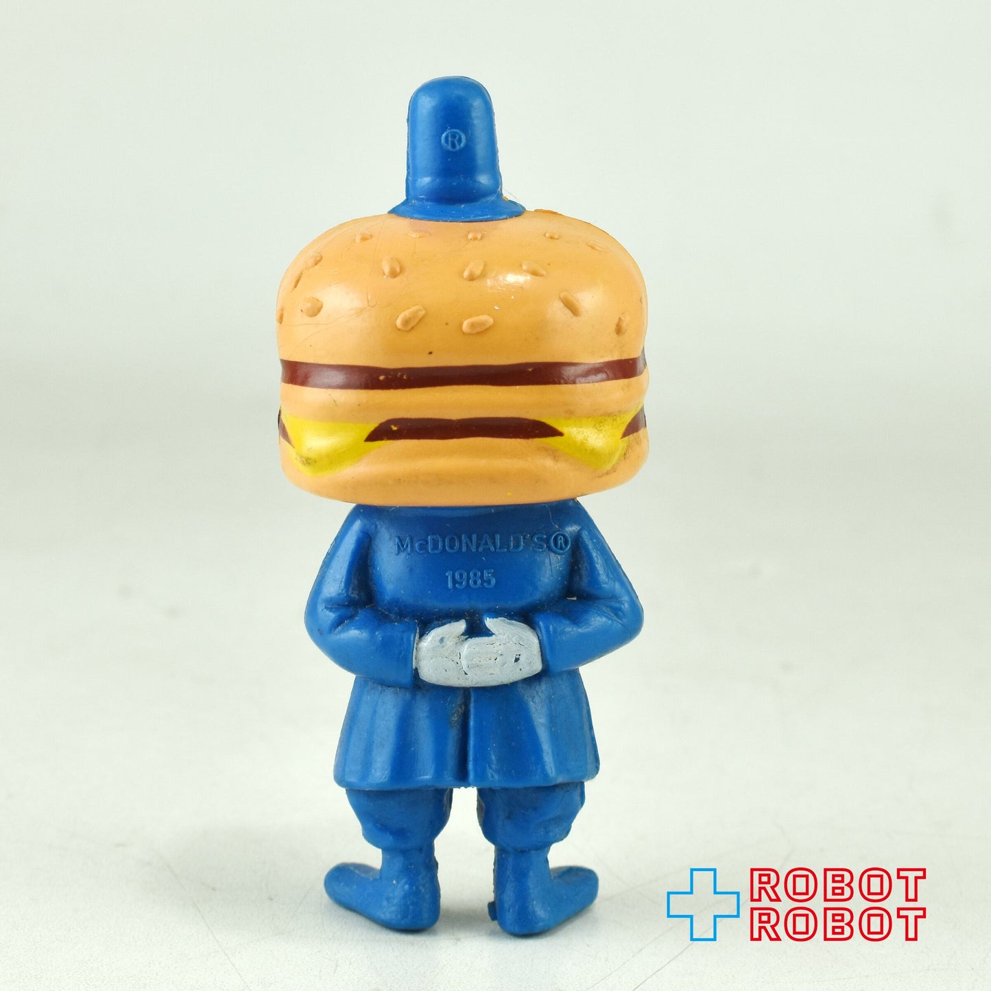 カナダのマクドナルド ビッグマックポリス メイドインカナダ ゴマ付 PVCフィギュア 1985