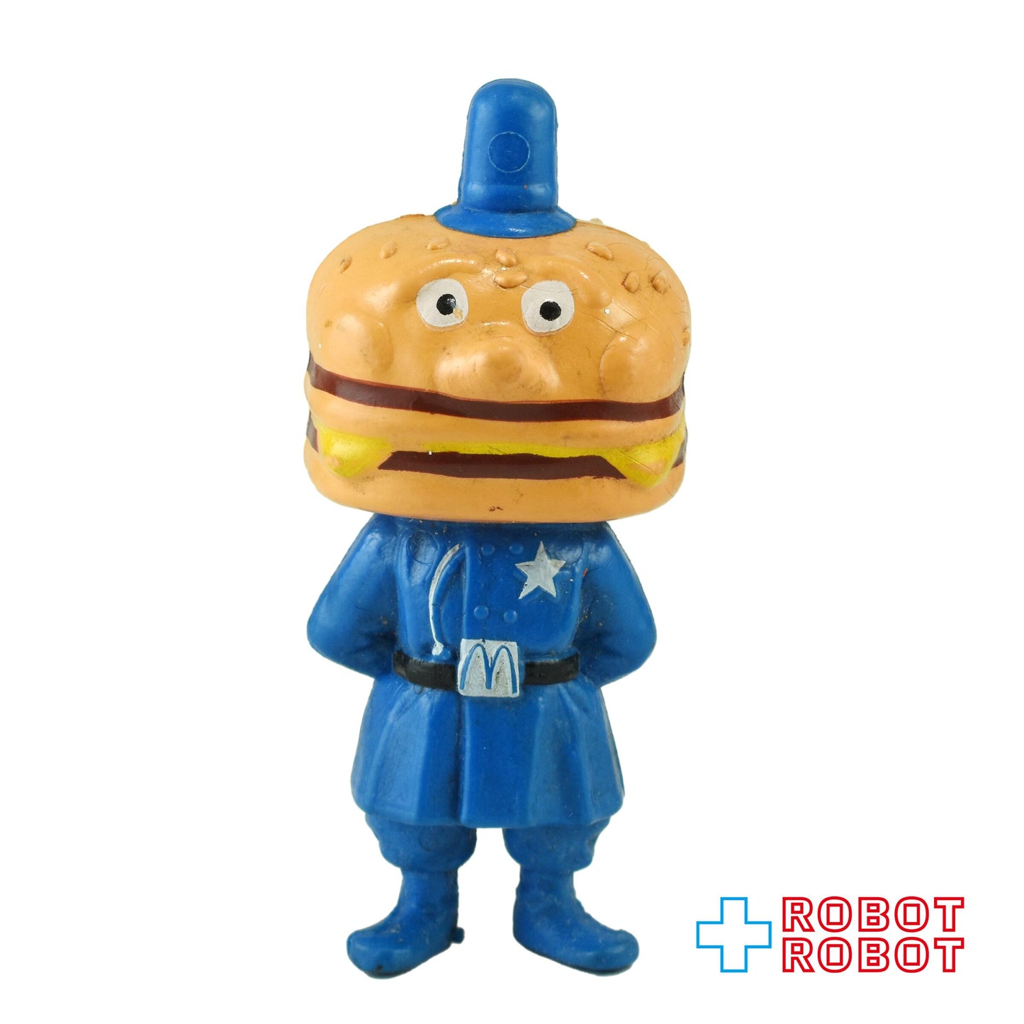 カナダのマクドナルド ビッグマックポリス メイドインカナダ ゴマ付 PVCフィギュア 1985