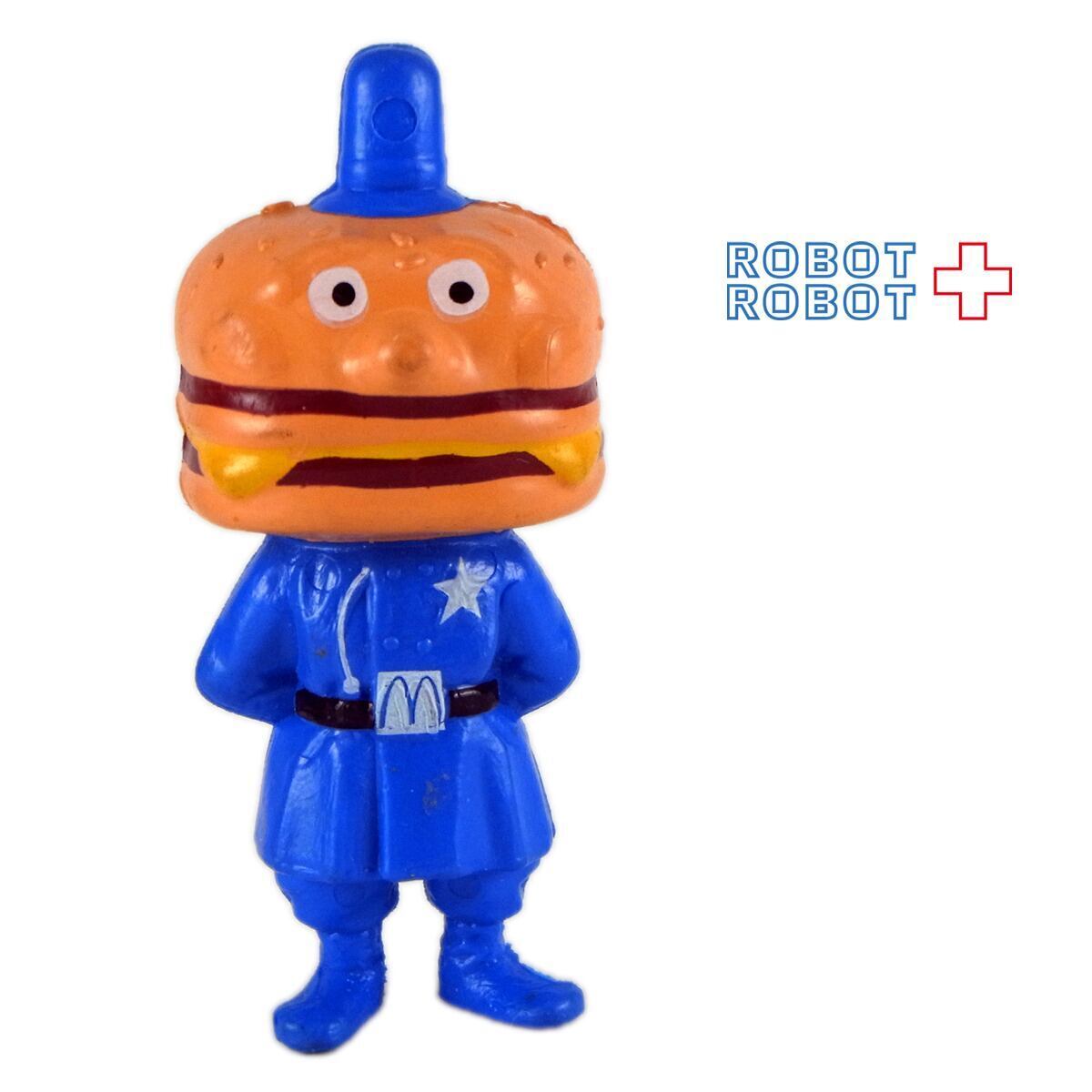 カナダのマクドナルド ビッグマックポリス メイドインカナダ ゴマ付 PVCフィギュア 1985