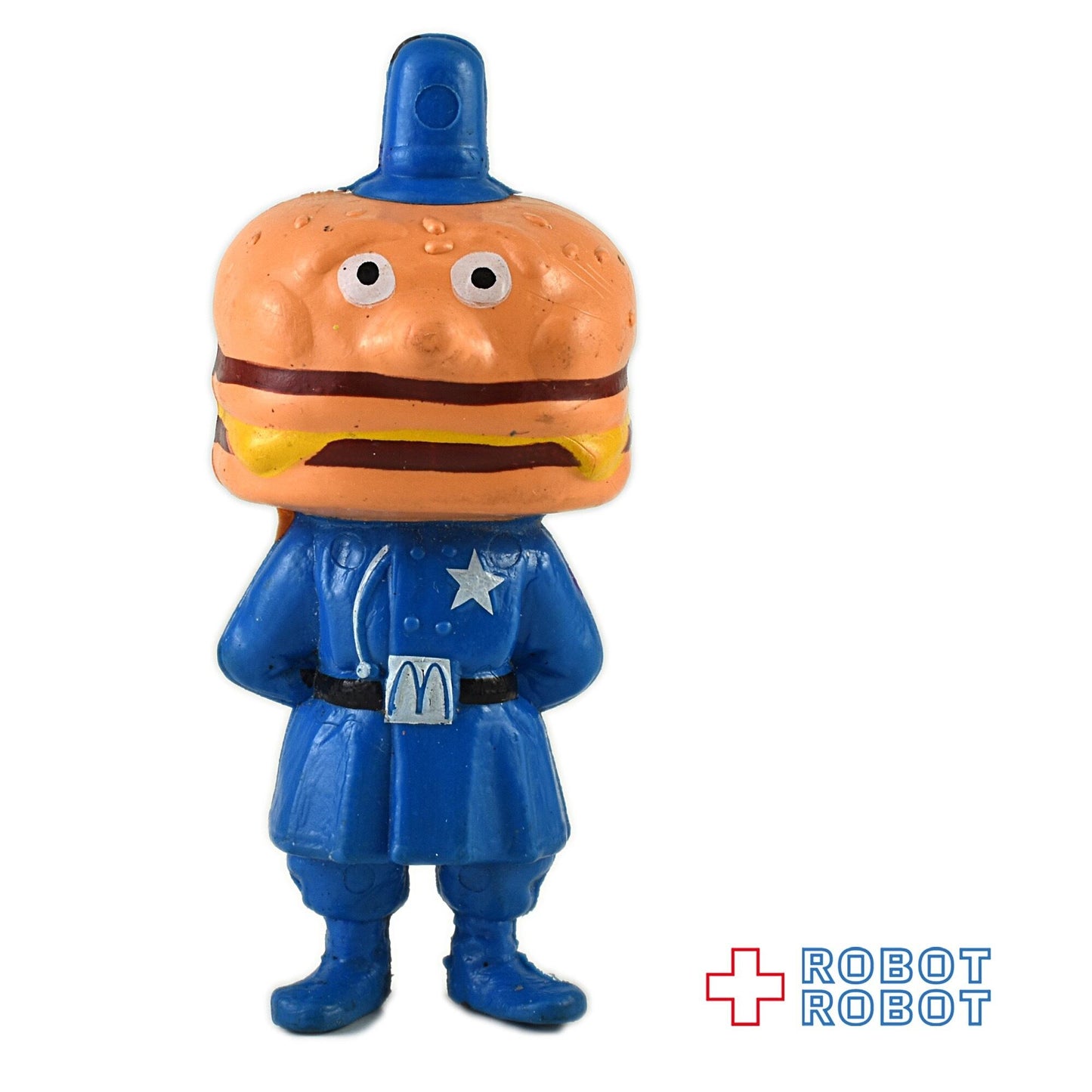 カナダのマクドナルド ビッグマックポリス メイドインカナダ ゴマ付 PVCフィギュア 1985