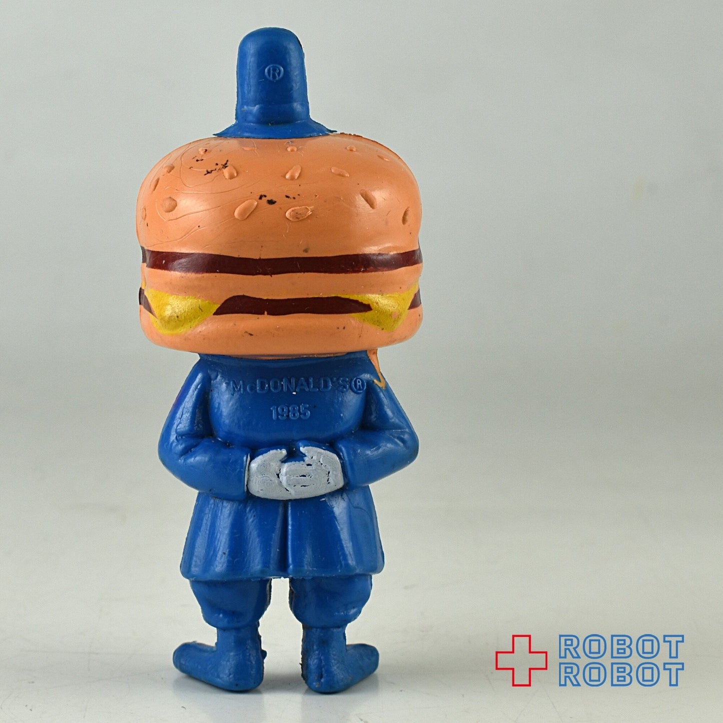 カナダのマクドナルド ビッグマックポリス メイドインカナダ ゴマ付 PVCフィギュア 1985