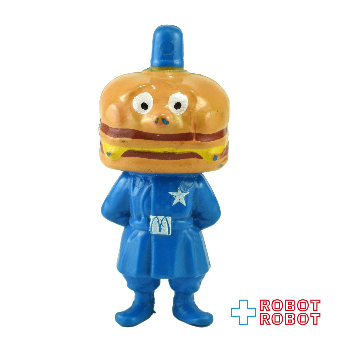 カナダのマクドナルド ビッグマックポリス NO COO ゴマ無 PVCフィギュア 1985