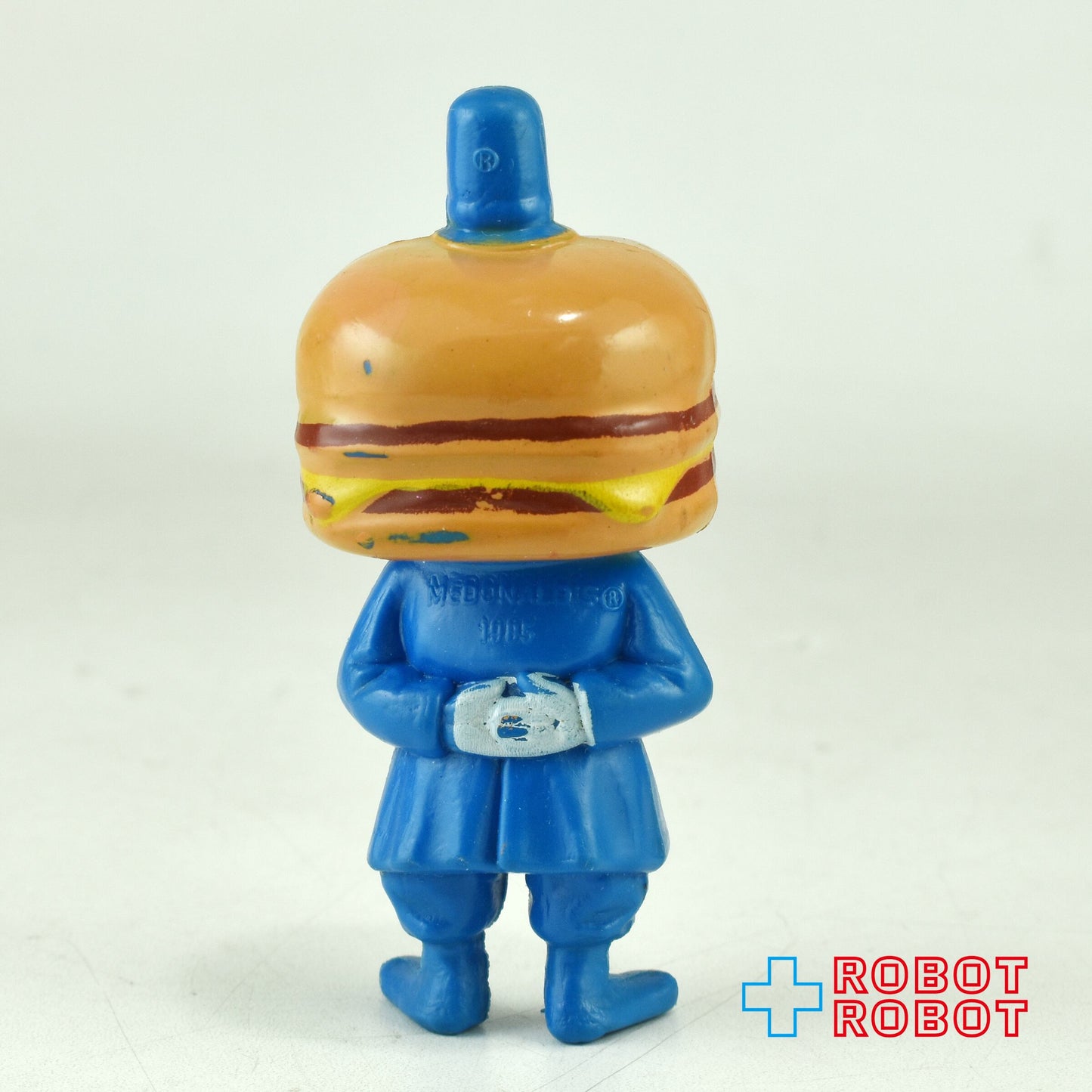 カナダのマクドナルド ビッグマックポリス NO COO ゴマ無 PVCフィギュア 1985