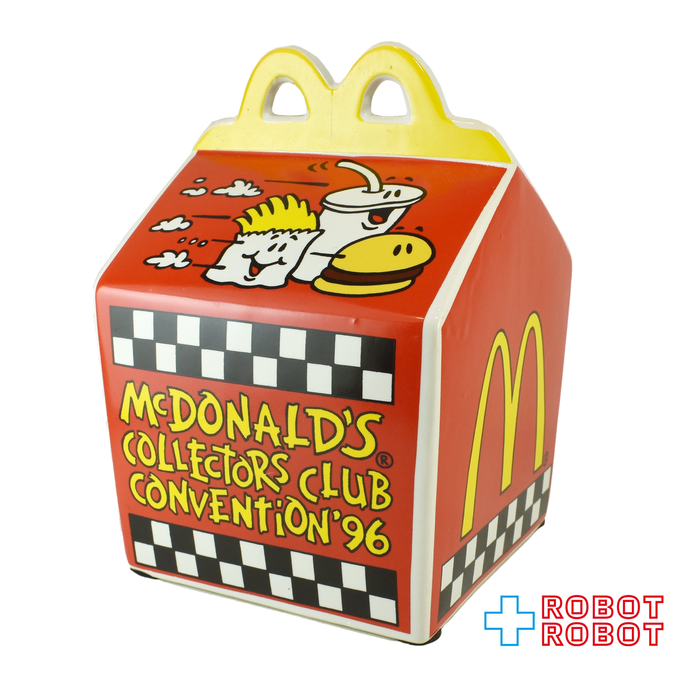 マクドナルドMcDonald's Collectors Club 1996貯金箱 マクドナルド・コレクターズクラブ 96 陶器ハッピーミール貯金箱バンク