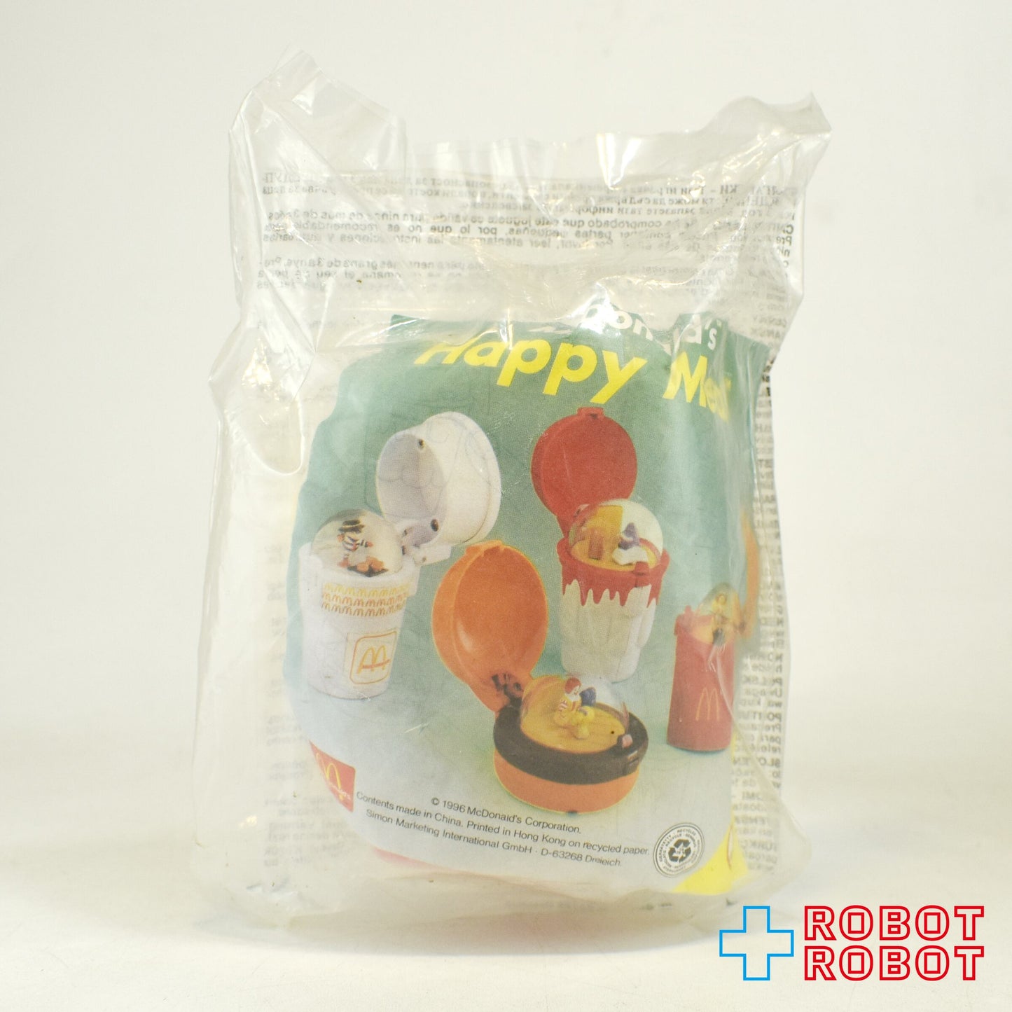 マクドナルド フリップトップスピナー マックポケットサプライズ マックフライドポテト バーディー ハッピーミール 1996