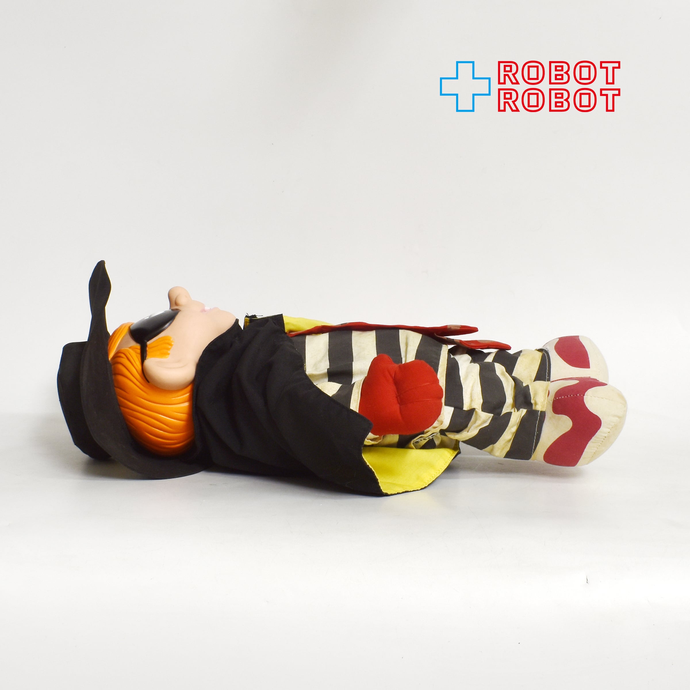 マクドナルド ハンバーグラー ビニールヘッド ウレタン帽子 ぬいぐるみ