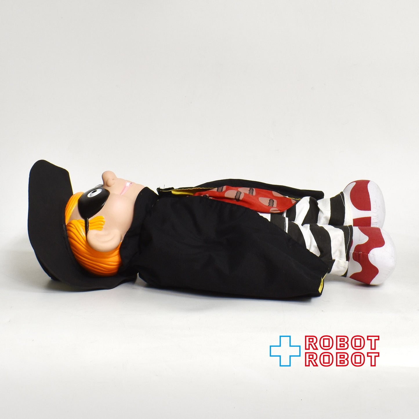 マクドナルド ハンバーグラー ビニールヘッド ウレタン帽子 ぬいぐるみ人形 40センチ 1987