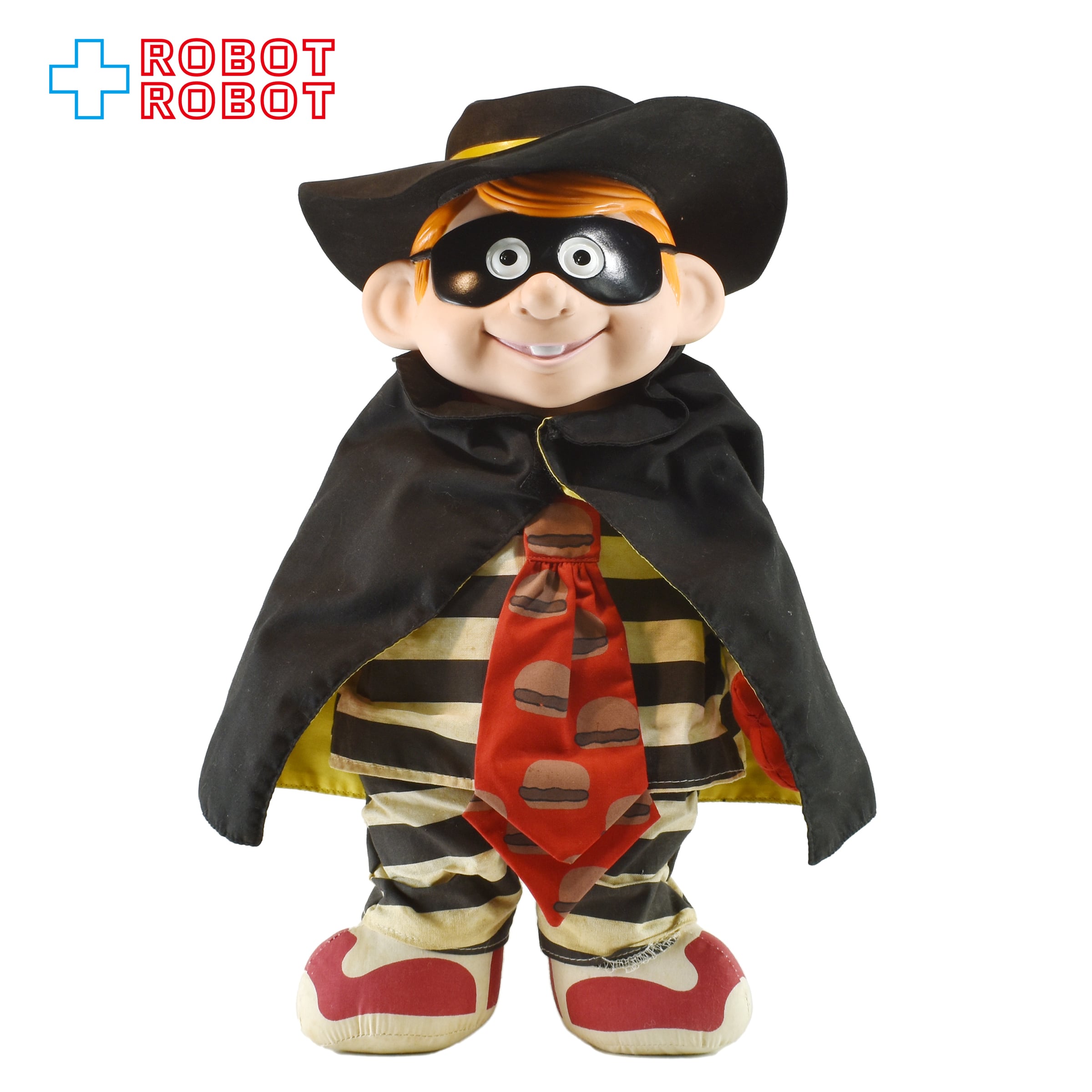 マクドナルド ハンバーグラー ビニールヘッド ウレタン帽子