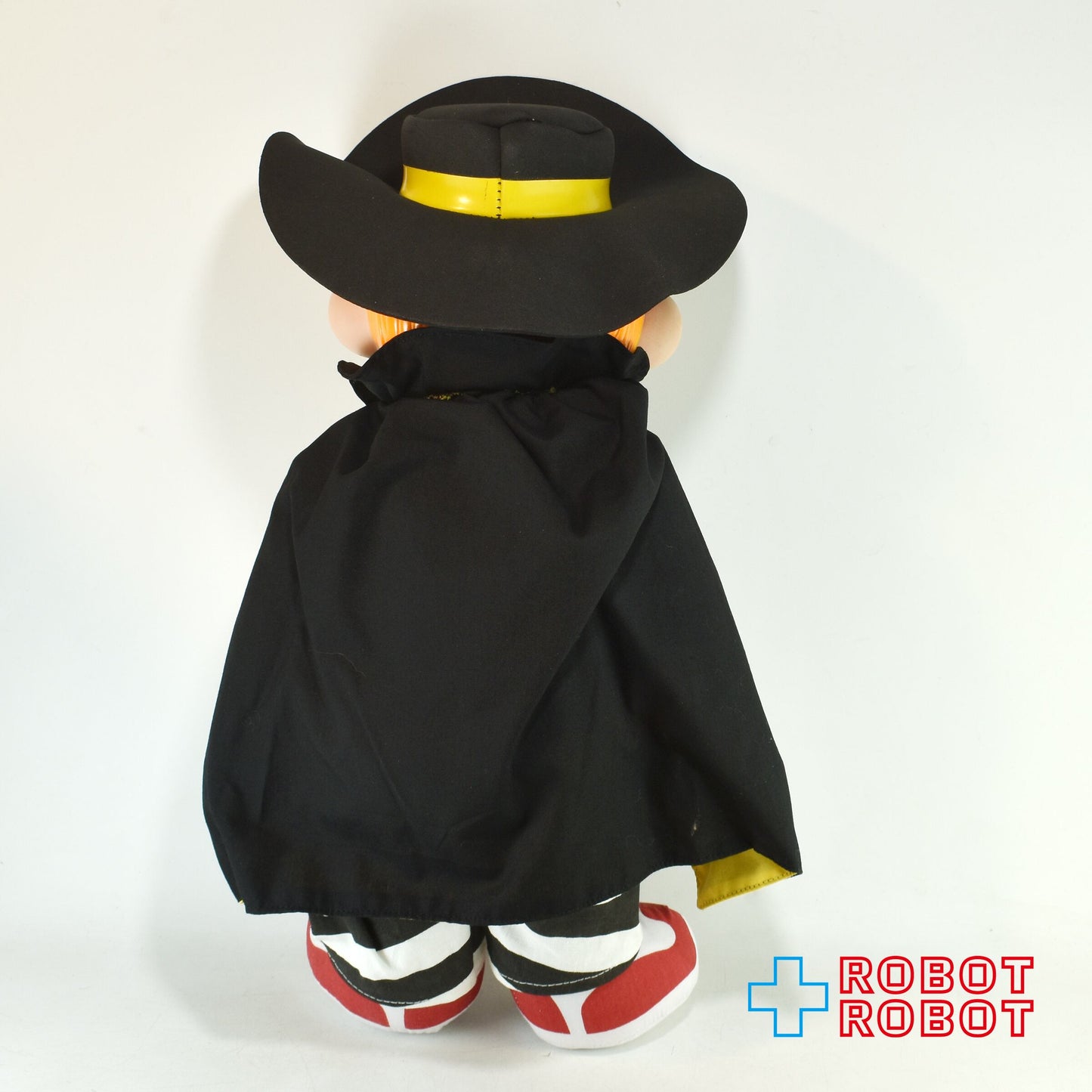 マクドナルド ハンバーグラー ビニールヘッド ウレタン帽子 ぬいぐるみ人形 40センチ 1987