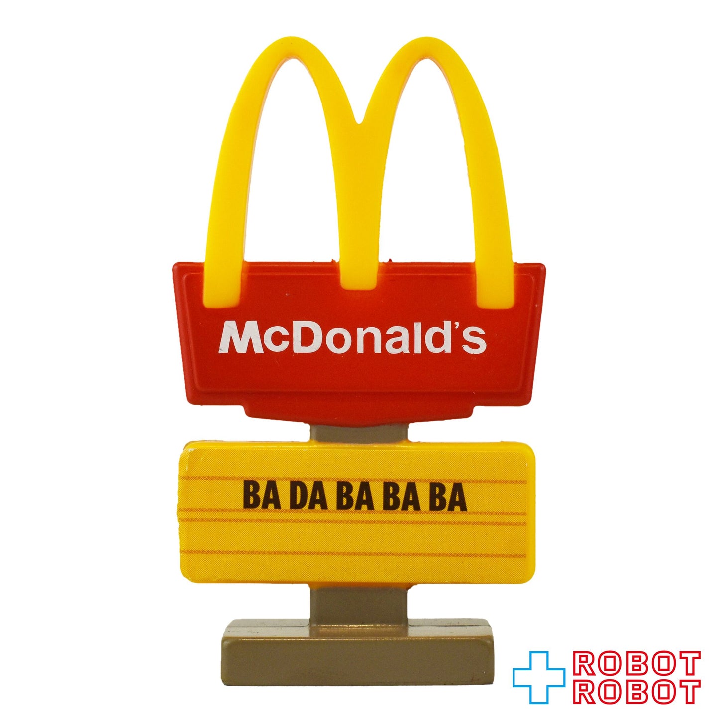 マクドナルド ハッピーミールトイ ミニチュアマクドナルド シークレット 看板 2025 インドネシア製 アメリカ流通版