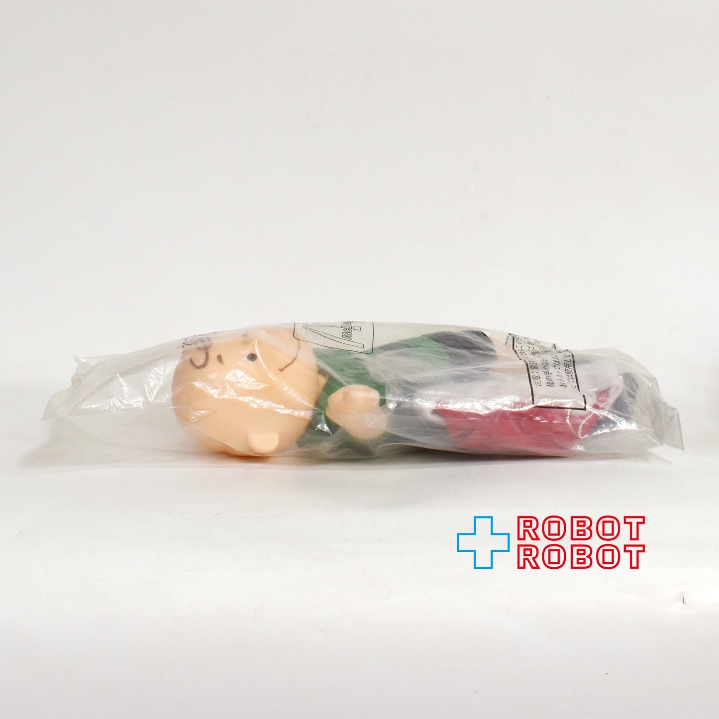 マクドナルド ピーナッツ チャーリー・ブラウン 顔ソフビ ぬいぐるみ人形 27センチ