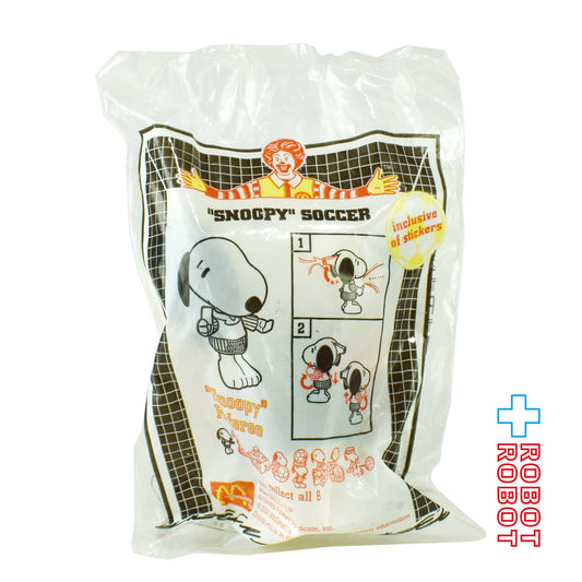 マクドナルド ピーナッツ スヌーピー サッカー レフリー ミールトイ 2006 未開封