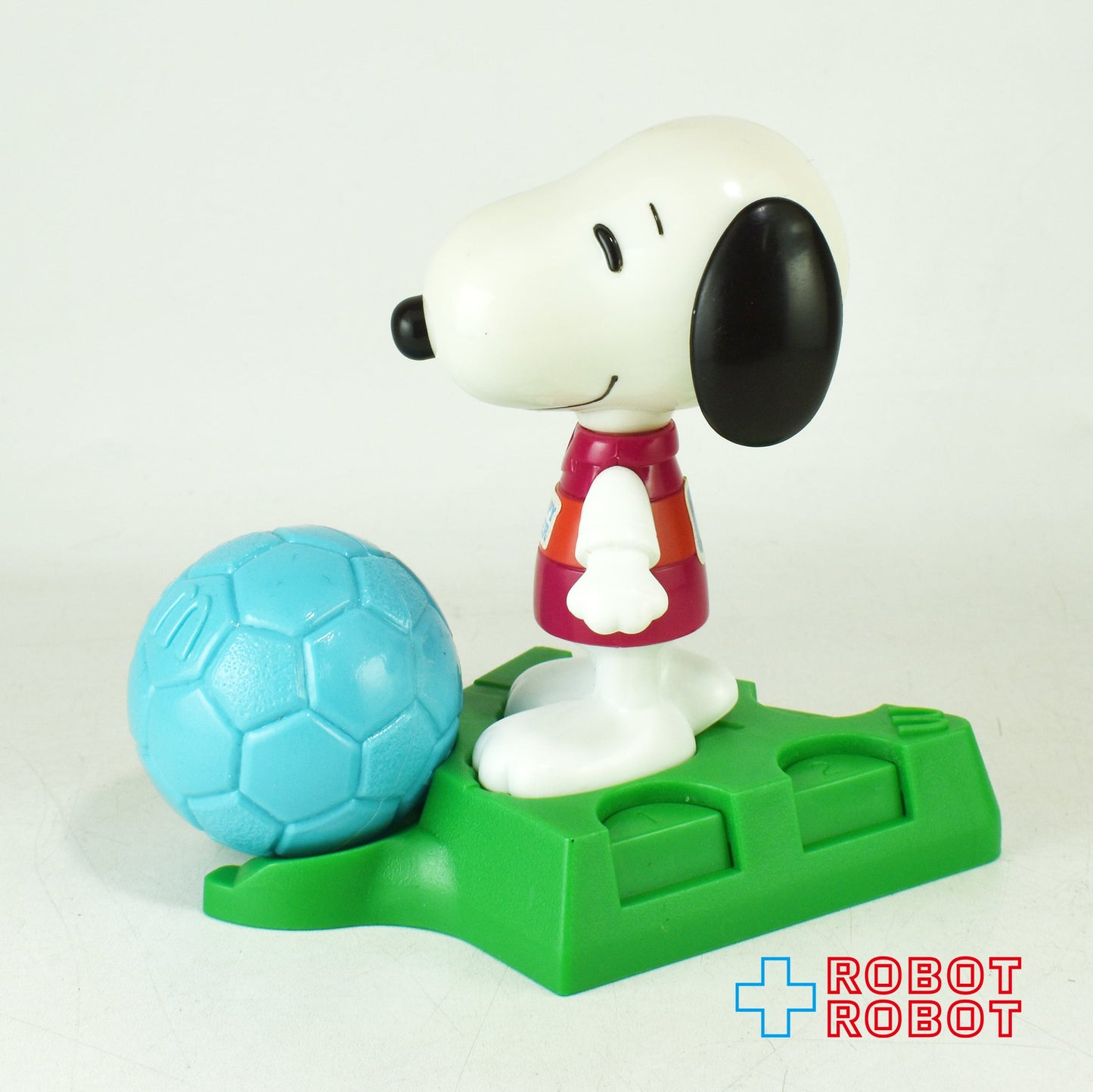 マクドナルド ピーナッツ スヌーピー サッカー スーパーキッカー ミールトイ 2006 開封 袋付き