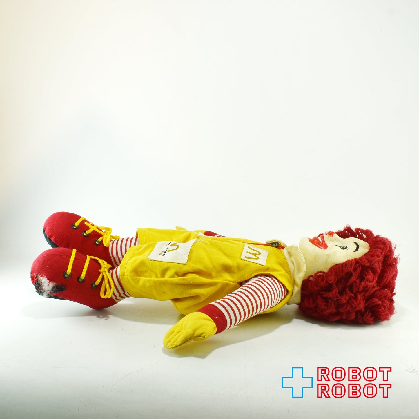 マクドナルド ロナルド 角マユ 40センチ ぬいぐるみ人形 1984 ※難有り