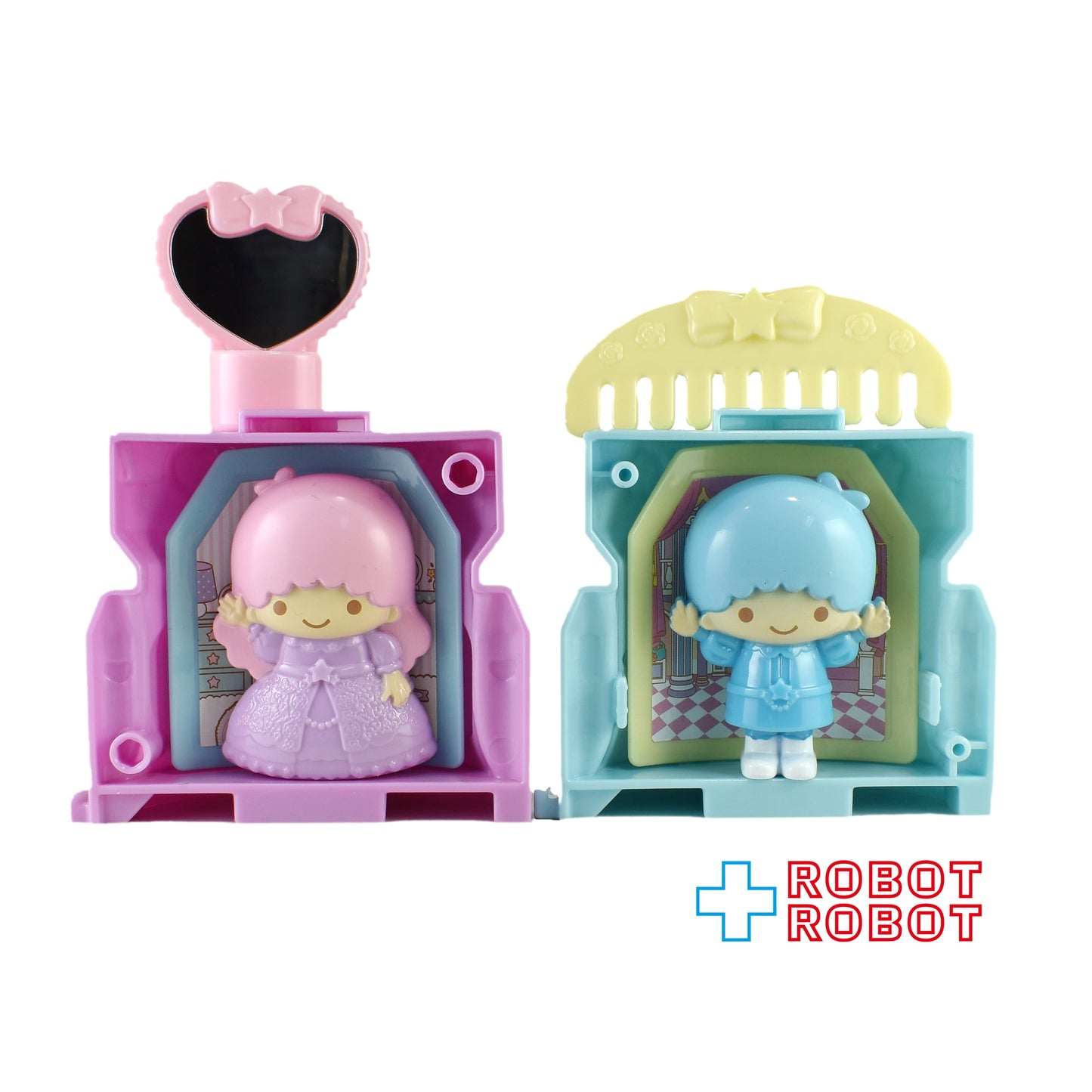 マクドナルド サンリオ リトルツインスターズ キキ（ダンスホールのおしろ）＆ララ（ドレッサールームのおしろ）2種セット キキララ 2020 ハッピーセット