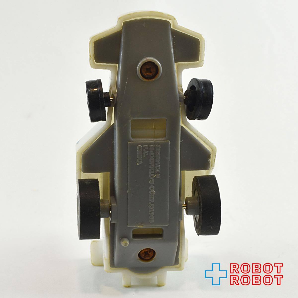 マクドナルド ターボマックス グリマスー プルバックカー ハッピーミールトイ 1988