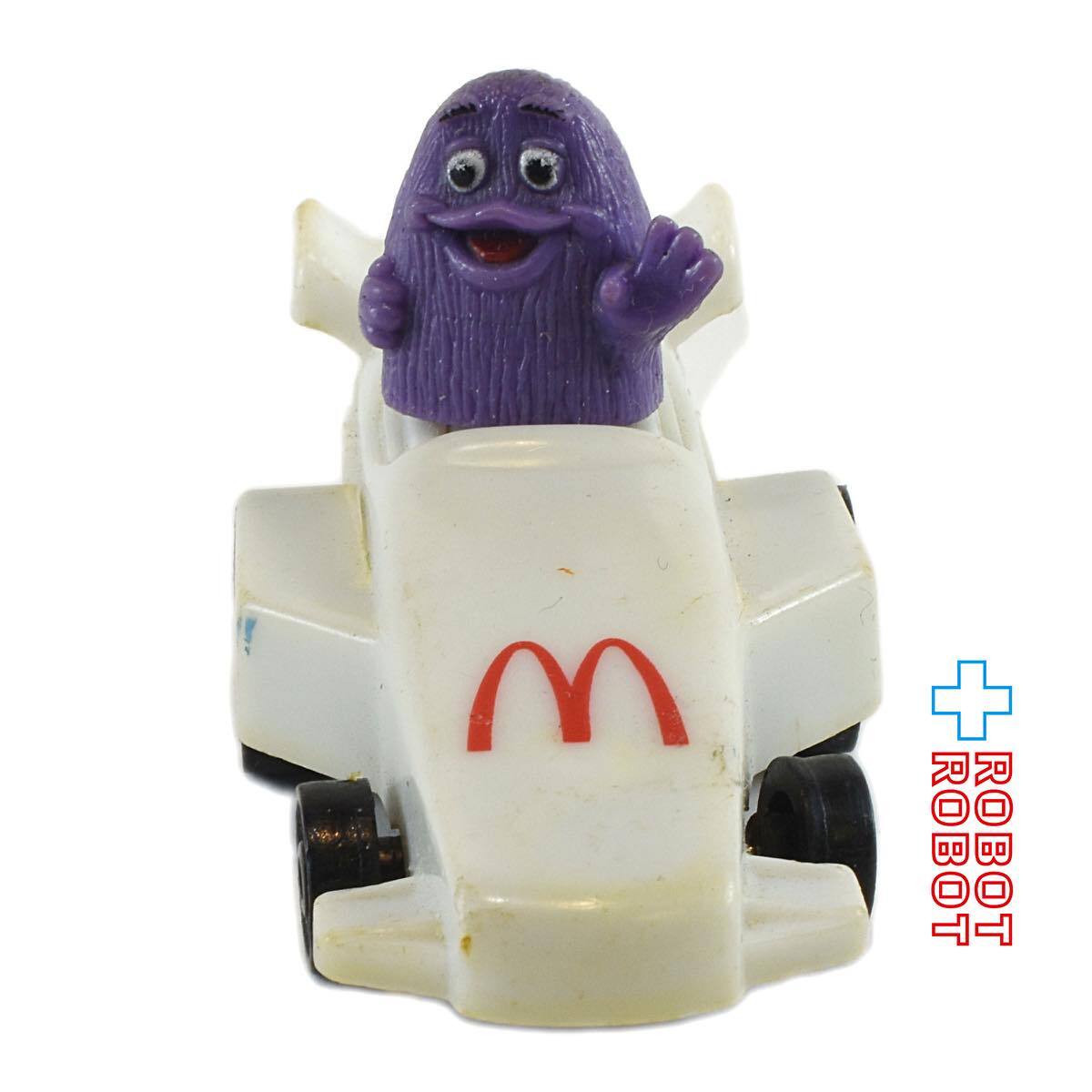 マクドナルド ターボマックス グリマスー プルバックカー ハッピーミールトイ 1988