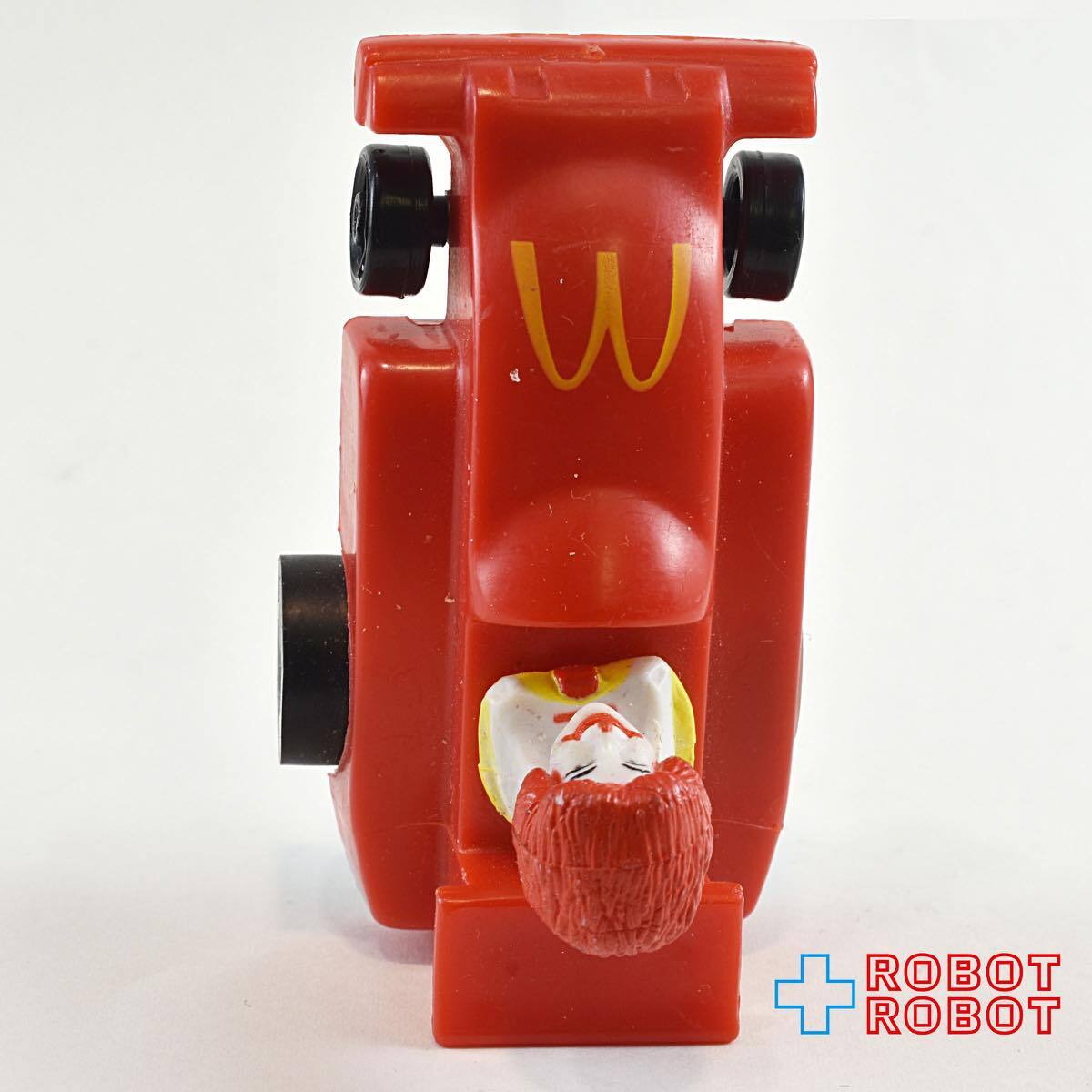 マクドナルド ターボマックス #1 ロナルド プルバックカー ハッピーミールトイ 1988